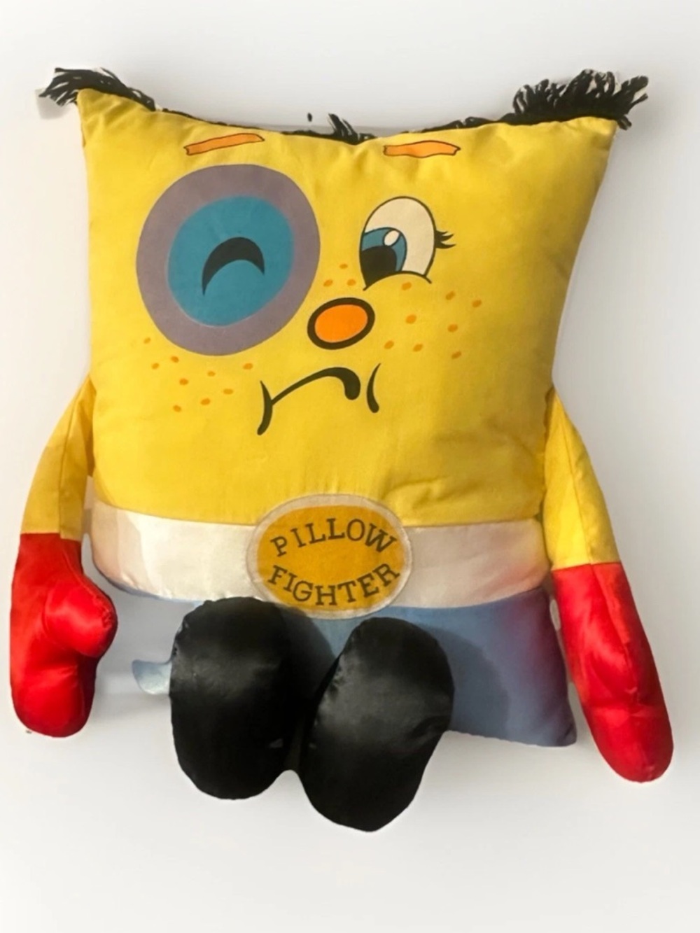 VTG Pillow Fighter Pillow People
Stuffed Toy 18 inch 1980s Pre-owned SEE Photos-